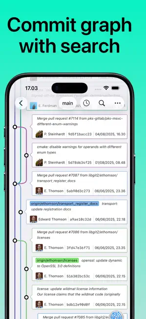 Git client - Working Copy iPhone screenshot 6
