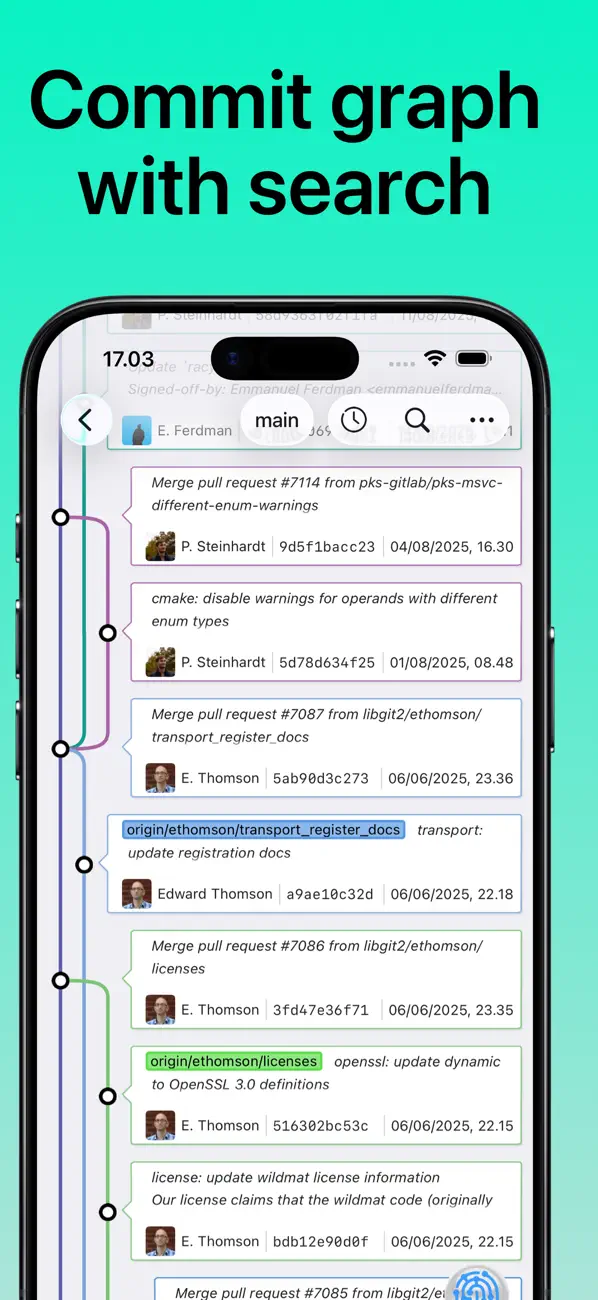 #6. Git client - Working Copy (iOS) Door: Anders Borum
