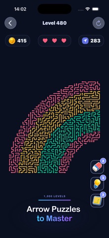 Arrow Puzzle: Arrows Escape Screenshot 3 of 5