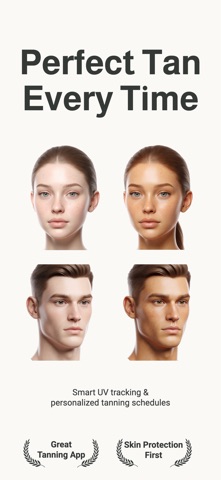 Tanning App AI & UV Tracker screenshot