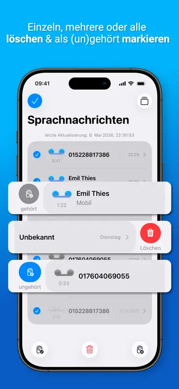 SprachBox - Festnetz Voicemail screenshot 4 of 7