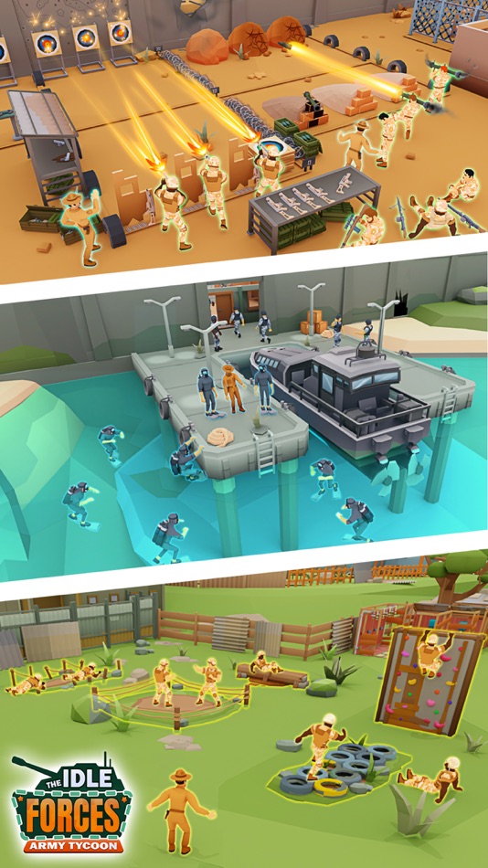 #7. Idle Forces - Army Tycoon (iOS) 来自: Hot Siberians
