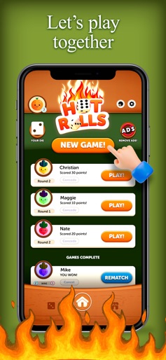 Hot Rolls Dice Strategy Game screenshot 4