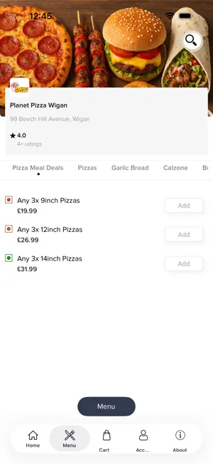 Planet Pizza Wigan screenshot 2