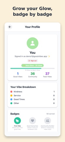 Good Vibes Only: Kindness Map Screenshot 6 of 7