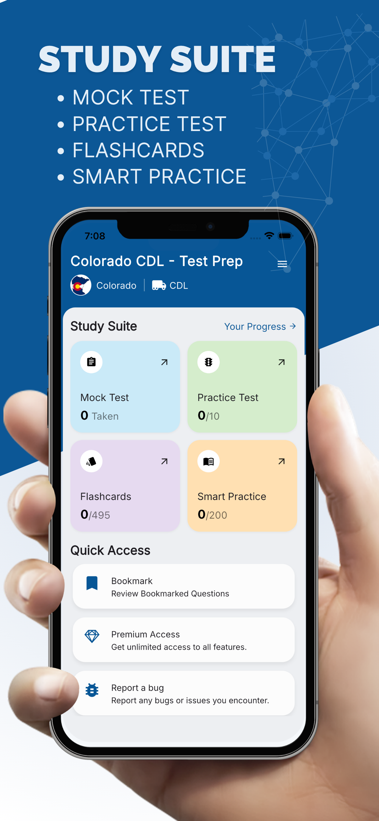 Colorado CDL Permit Practice screenshot 2