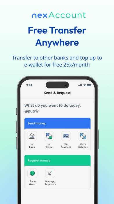 Nex - Card & Savings Screenshot