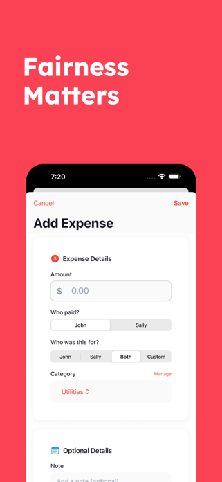 Expense Effort Tracker - 50ish Screenshot 3 of 8