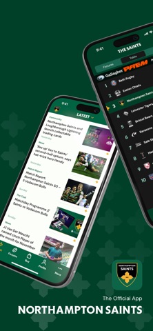 Northampton Saints iPhone screenshot 1
