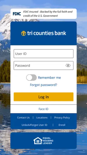 Tri Counties Mobile Banking screenshot 1