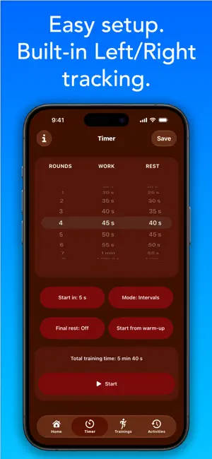 Ares - Workout Interval Timer screenshot 2