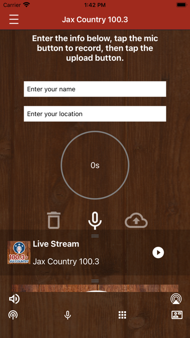 Jax Country iPhone screenshot 4 - Entertainment app