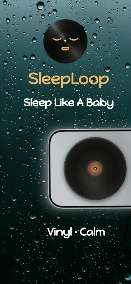 SleepLoop: Brown Noise Rain 黑胶白噪音 应用截图