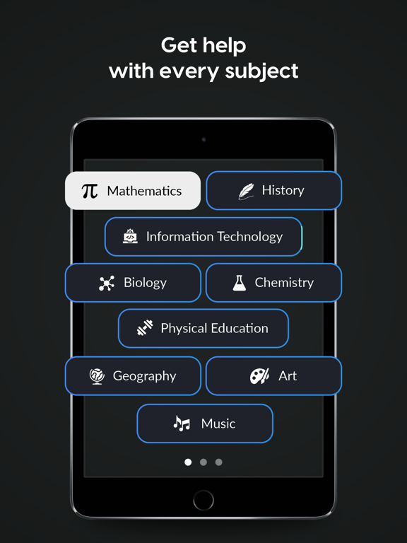 Pic Answer - AI Solver iPad screenshot 6 - Education app