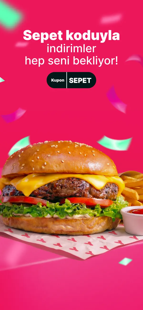 Screenshot #2 pour Yemeksepeti: Yemek & Market