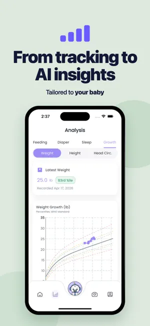 Dudu: Baby Tracker AI screenshot 4