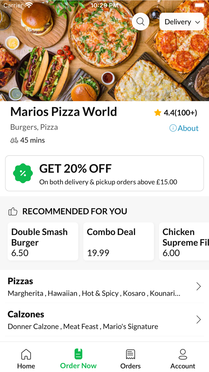 Marios Pizza World