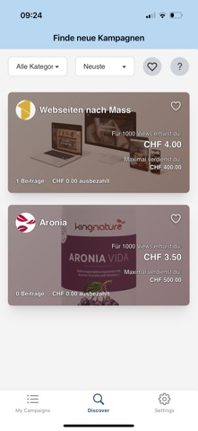 Clabspace screenshot
