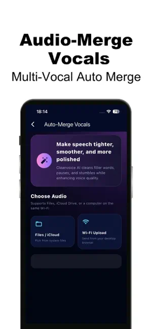 AI Audio Editor screenshot 1