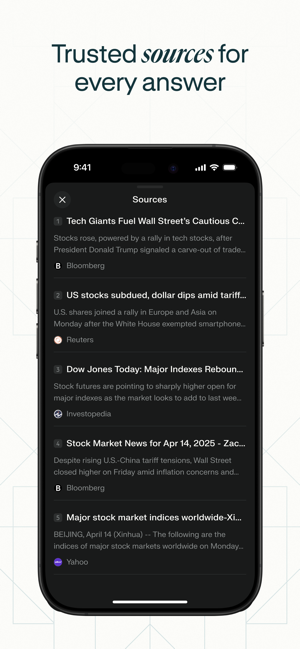 Perplexity - AI Search & Chat Screenshot