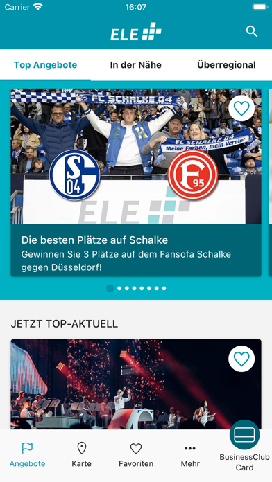 BusinessClub mobil Screenshot