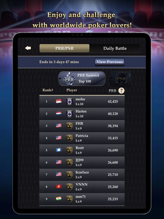 Pokerrrr 2: Texas Holdem Poker iPad app afbeelding 5