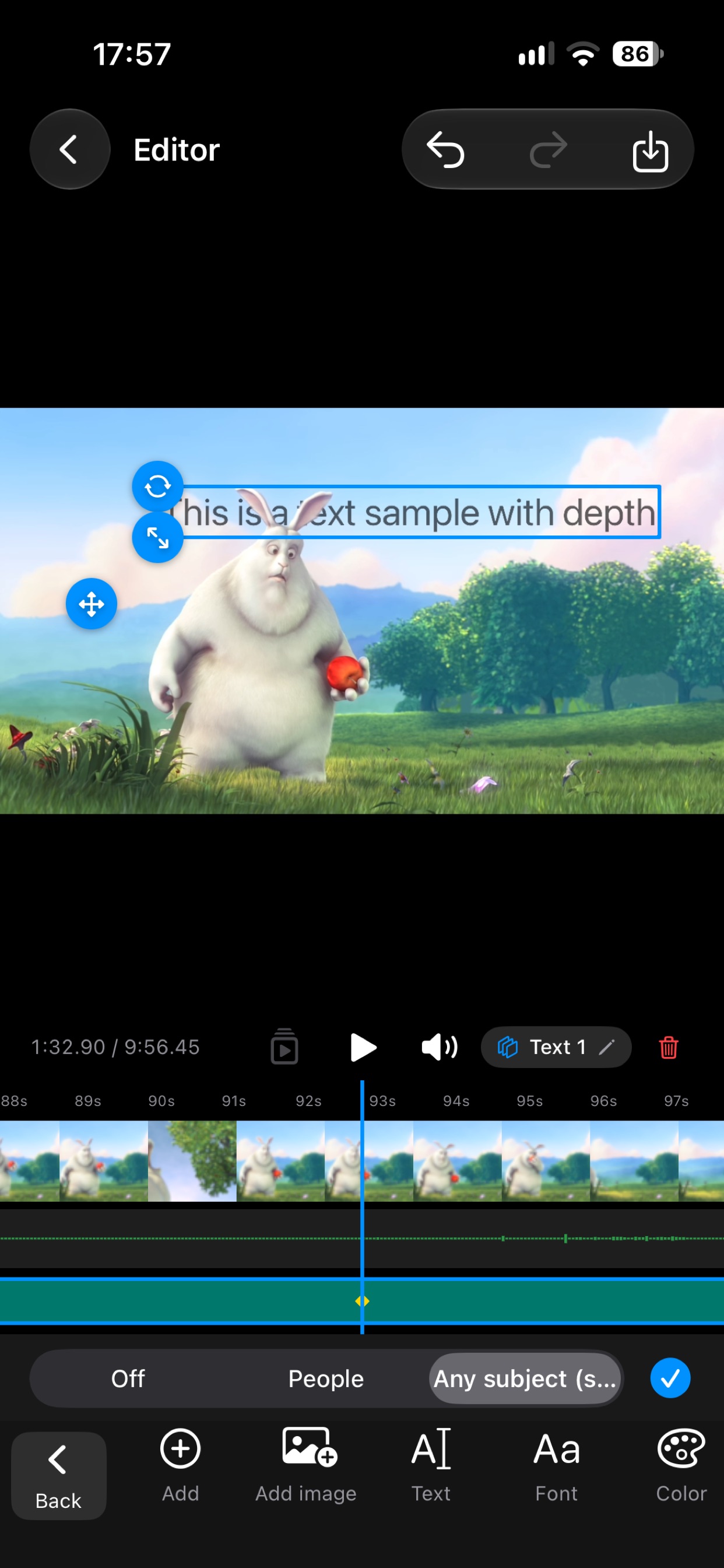 Screenshot 2 of Simple Video Blur