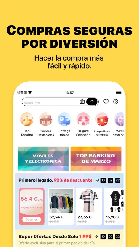 DHgate tienda online mayorista screenshot 1 of 6