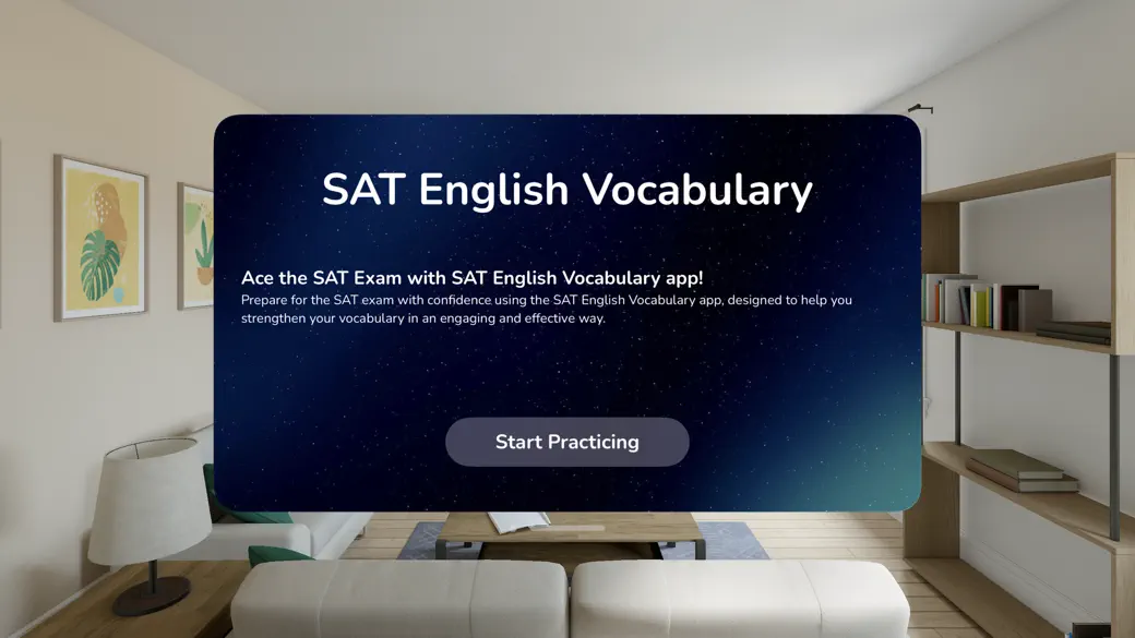 Screenshot #1 pour SAT English Vocabulary 2025