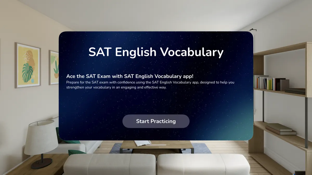 SAT English Vocabulary 2025 screenshot 1