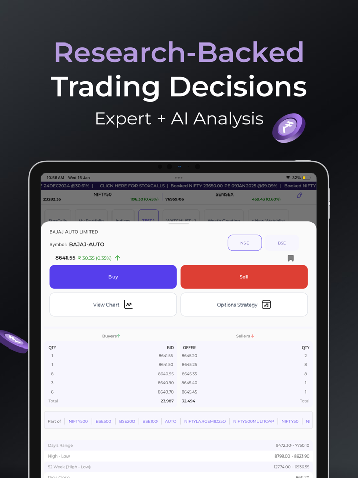 StoxBox Stocks, Mutual funds