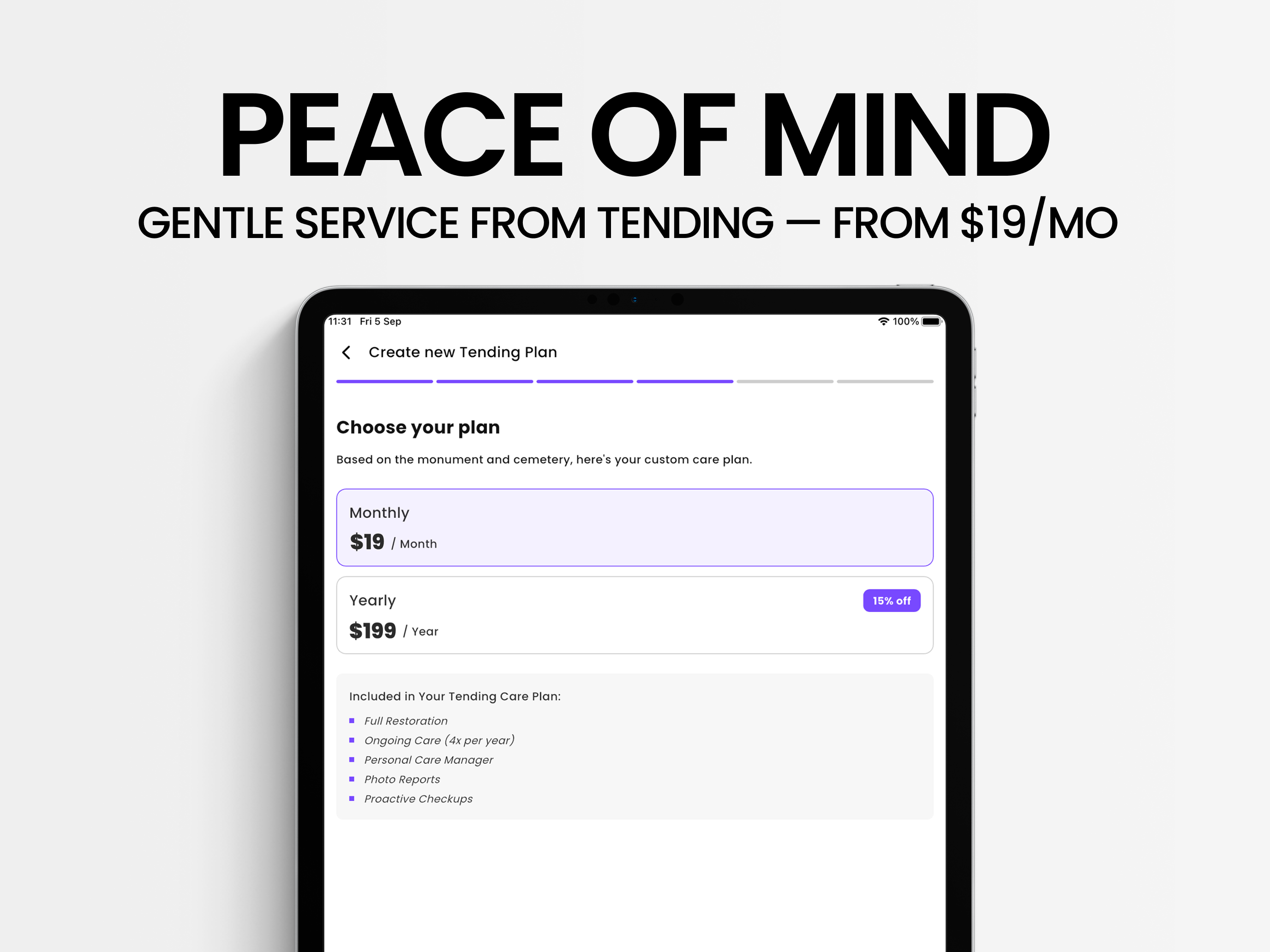 Tending App