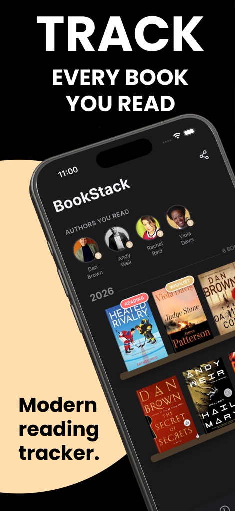 Book Tracker - BookStack - Books App | MWM