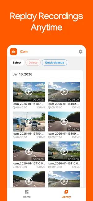 Dash Cam DVR: iCam screenshot 3