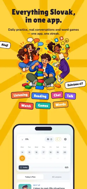 Erla: Learn Slovak with AI screenshot 1