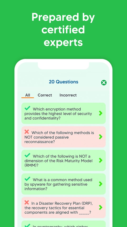 #6. CISSP Exam Prep & Test 2025 (iOS) 由: Best Fun Games