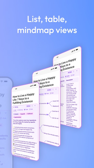 Briefy - AI summary on Safari Screenshot