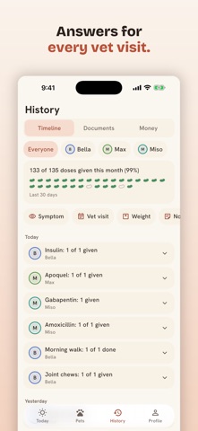 Bean: Pet Medication Tracker Screenshot 5 of 5