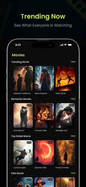 Onstream ~ Movies & TV Shows iPhone screenshot 3