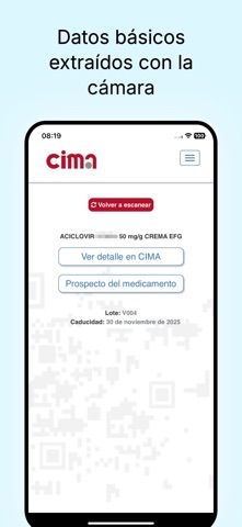 aempsCIMA screenshot