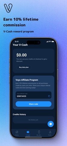 Voyo eSIM screenshot