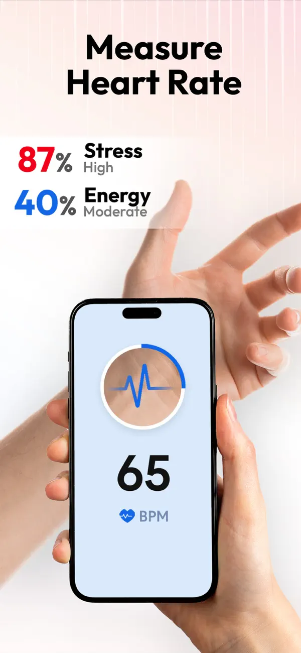 Screenshot #1 pour Accurate Heart Rate Monitor.