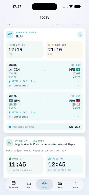 MyRoster — Crew Schedule screenshot 2