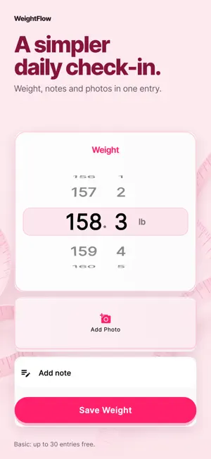 WeightFlow: Your Real Weight screenshot 2