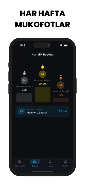 Bilimdon: Boshqotirma savollar screenshot 3