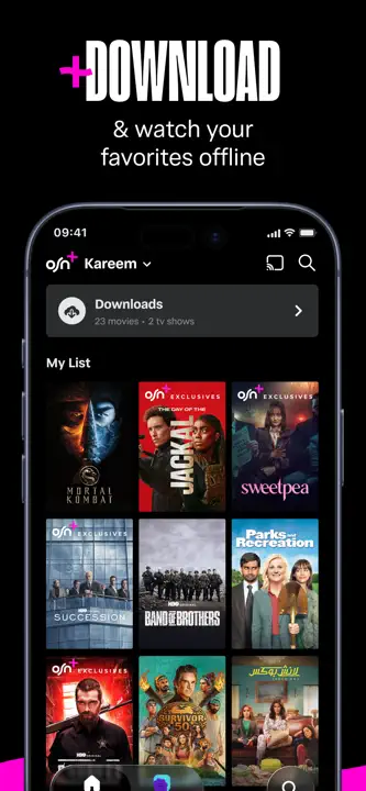 OSN+のスクリーンショット（7/7）