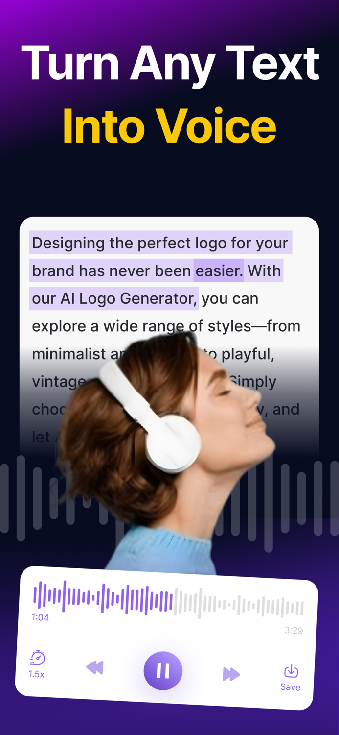 AI Text to Voice-Speech