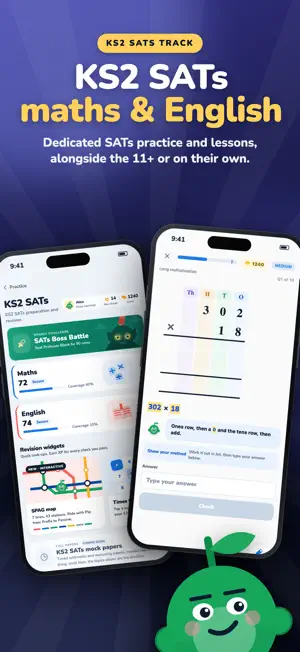 Pip: 11+ Practice & KS2 SATs screenshot 2