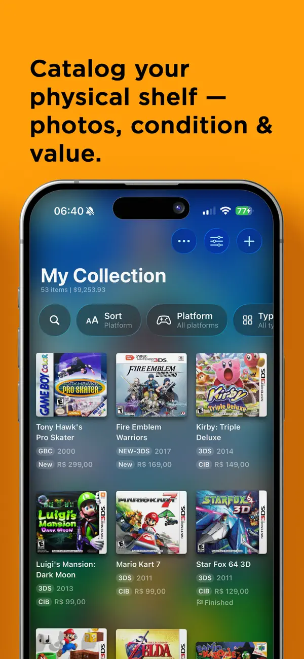 Screenshot #1 pour GameZ Collection