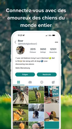 Capture d'écran de DogPack: Lieux Pour Chiens sur iPhone 7